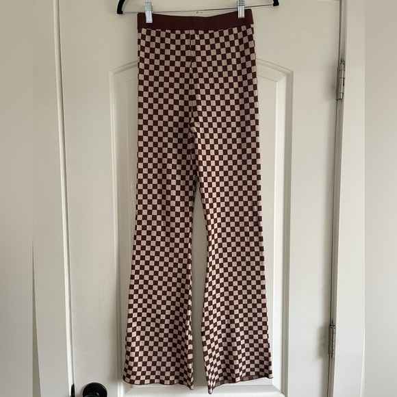 Emory Park Knit Checkered Pant - S - Picture 3 of 5